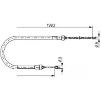 Bosch Vaijeri, seisontajarru 1 987 482 233