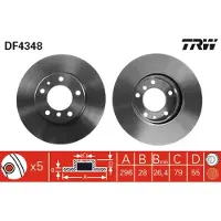 TRW Jarrulevy TRW DF4348