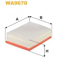 WIX FILTERS Ilmansuodatin WA9670