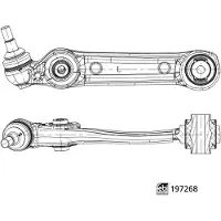 FEBI BILSTEIN Tukivarsi, pyöräntuenta 197268