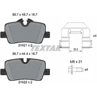 Textar Jarrupalasarja 2142101, takana