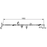 Bosch Vaijeri, seisontajarru 1 987 482 567