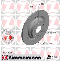 ZIMMERMANN Jarrulevy (1kpl) 370.4406.20