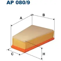 FILTRON Ilmansuodatin AP 080/9
