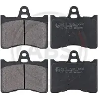 A.B.S. Brake Pad Set, disc brake