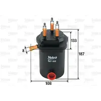 Valeo Polttoainesuodatin 587555