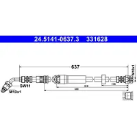 AUMOVIO Aftermarket GmbH Jarruletku 24.5141-0637.3