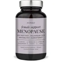 Nordbo Female Support Menopause ravintolisä, joka on kehitetty vaihdevuosi-ikäisille naisille 90 kaps