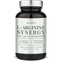 Nordbo L-Arginine Synergy 90 kaps. ravintolisä