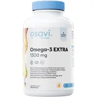 Osavi Omega-3 Extra 1300 mg , Sitruuna - 180 kapselia