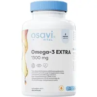 Osavi Omega-3 Extra 1300 mg , Sitruuna - 120 kapselia