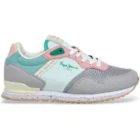 Pepe Jeans for woman/girl. PGS400015 Trainers London Bubble grey (38), Flat, Laces, Casual, children's fashion