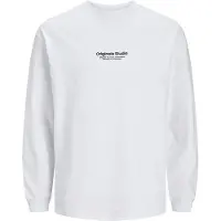Jack & jones Junior Paita 'JORVESTERBRO' musta / valkoinen