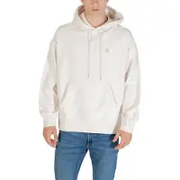 Calvin Klein Jeans Premium Terry Monogram Hoodie - Cream - XXL