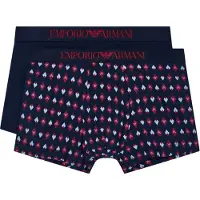 Emporio Armani Bokserishortsit laivastonsininen / vaaleansininen / tummanpunainen