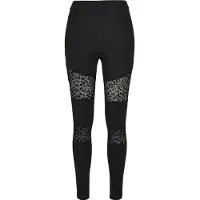 Urban Classics Flock Lace Inset Leggingsit
