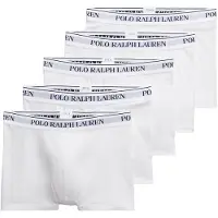 Ralph Lauren for man. 714864292010 Pack 5 Boxers Basics white (M), Homewear, Cotton