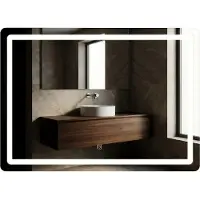 REA LED SEINÄPEILI 80x60cm P10407