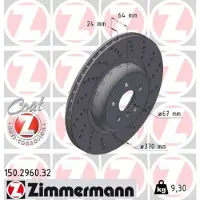 ZIMMERMANN Jarrulevy (1kpl) 150.2960.32