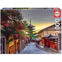 Educa - Yasaka Pagoda Kyoto Japani - 1000 palan palapeli - Sis lt palapeliliiman - Valmiin kuvan mitat ovat 67,2 cm x 45,5 cm - Ik 14+