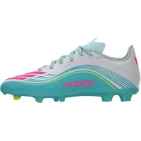 Adidas Urheilukengät 'F50 MESSI LEAGUE' vesi / vaaleanpunainen / valkoinen