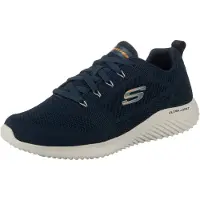 SKECHERS Matalavartiset tennarit 'Bounder' tummansininen / harmaa / oranssi