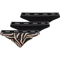 HUGO Stringit beige / musta