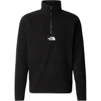 The North Face M Glacier 1/4 Zip - Embroidered Logo - Black - S