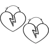 Wildcat Heartbreaker Hoops<!--63da6ff025f28--> - Musta metalli