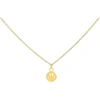 Wildcat Little Smiley Necklace - kaulakoru - Kultainen metalli