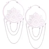 Wildcat La Fleur Hoops<!--6409666abfc69--> - Hopeinen metalli