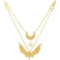 Wildcat Crescent Lovers - kaulakoru - Kultainen metalli