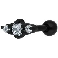 Wildcat Black Triplet Barbell<!--63e0a2f5c5db1-->