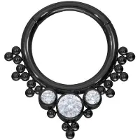 Wildcat Crystal Bindi<!--63eb0af32d9bd--> - Musta metalli