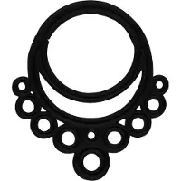 Wildcat Bubble Septum Clicker<!--63e096d4ee39e--> - Musta metalli