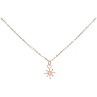 Wildcat Polar Star Necklace - kaulakoru - Ruusukultainen metalli