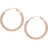 Wildcat Bubble Hoops - Korvakorut - Ruusukultainen metalli