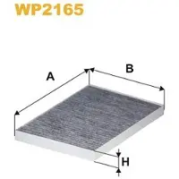 WIX FILTERS Suodatin, sisäilma WP2165