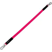 Grännakopplet Belt leash 65cm Neon pink