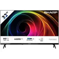 Sharp TV LED 32" HD Ready Musta Hotel TV Moodilla - 3 HDMI, 2 USB