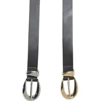 Urban Classics Chunky Buckle Loop Synthetic Leather Vyö 2 Yksiköt