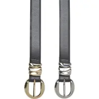 Urban Classics Chunky Multiple Loop Synthetic Leather Vyö 2 Yksiköt
