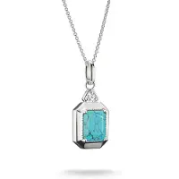 Thomas Sabo ELYNDRA turkoosi hopeakaulakoru KE2366-405-17-L45V