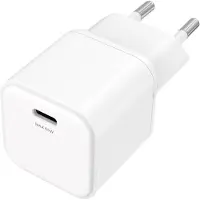 Dacota Platinum 65 W GaN USB-C -seinälaturi, valkoinen