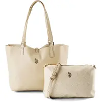 U.S. POLO ASSN. Ostoskassi 'Malibu' ecru