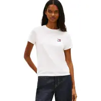 Tommy Hilfiger Tjw Reg Wavy Flag Ss Tee Ext - White - M