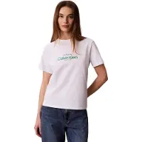 Calvin Klein Ss Classic Ck Nyc Logo Tee - White - XL