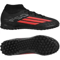Adidas F50 Club Mid Tf Immortal Dna - Musta/lucid Red Lapset - Turf (Tf), koko 37⅓