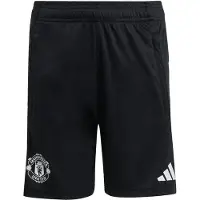 Adidas Urheiluhousut 'Manchester United' musta / valkoinen