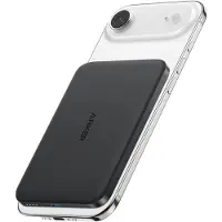 Anker A1665, 5000 mAh, Langaton lataaminen, Musta (A1665H11)